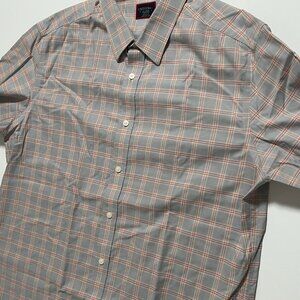 UNTUCKit Shirt Casual Long Sleeve Button Up Wrinkle Free Blue Men's size XL